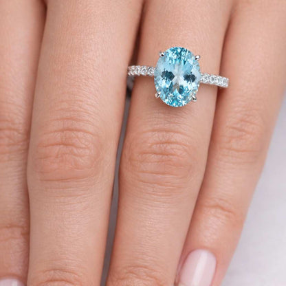 aquamarine ring aquamarine jewelry natural aquamarine blue aquamarine aquamarine engagement aquamarine bridal aquamarine gift