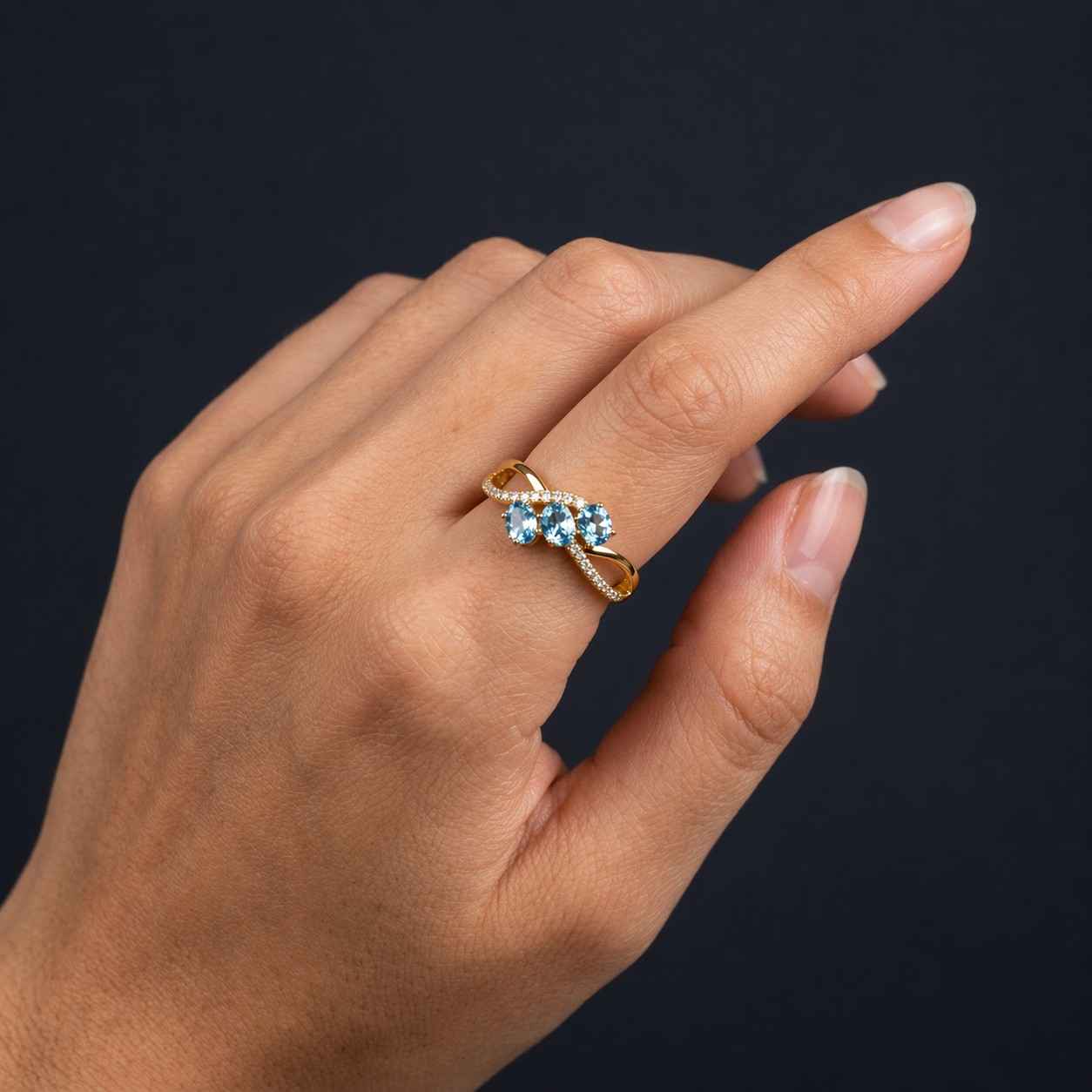 aquamarine ring blue topaz ring diamond ring moissanite ring lab diamond ring cubic zirconia ring natural gemstone ring simulated diamond ring crystal ring birthstone ring march birthstone ring aqua gemstone ring
