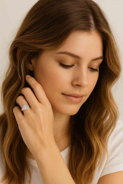 bridal accessory wedding jewelry women jewelry fine accessory luxury accessory quality jewelry stylish jewelry stackable ring clean style