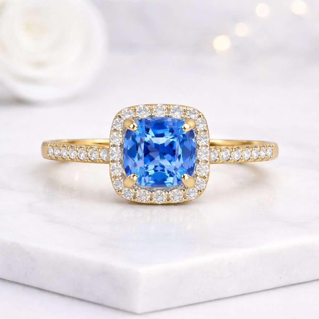 bridal jewelry rose gold jewelry ring for her gift for wife gift for mom wedding jewelry dainty ring modern ring luxury jewelry everyday ring artisan ring gemstone gift blue crystal ring wedding ring proposal ring
