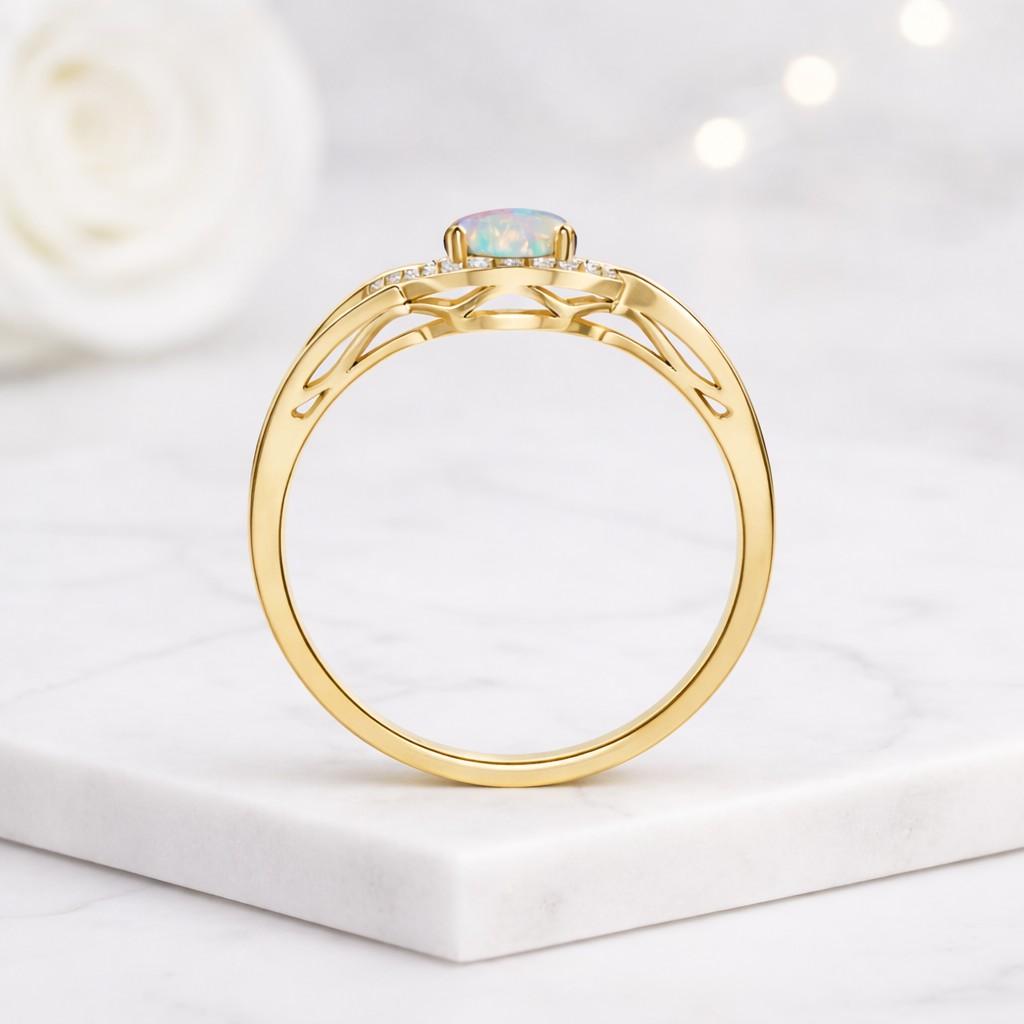 bridal ring colorful opal ring unique ring handmade ring luxury ring fashion ring delicate ring statement ring crystal ring shiny ring sparkly ring solitaire ring classic ring cute ring