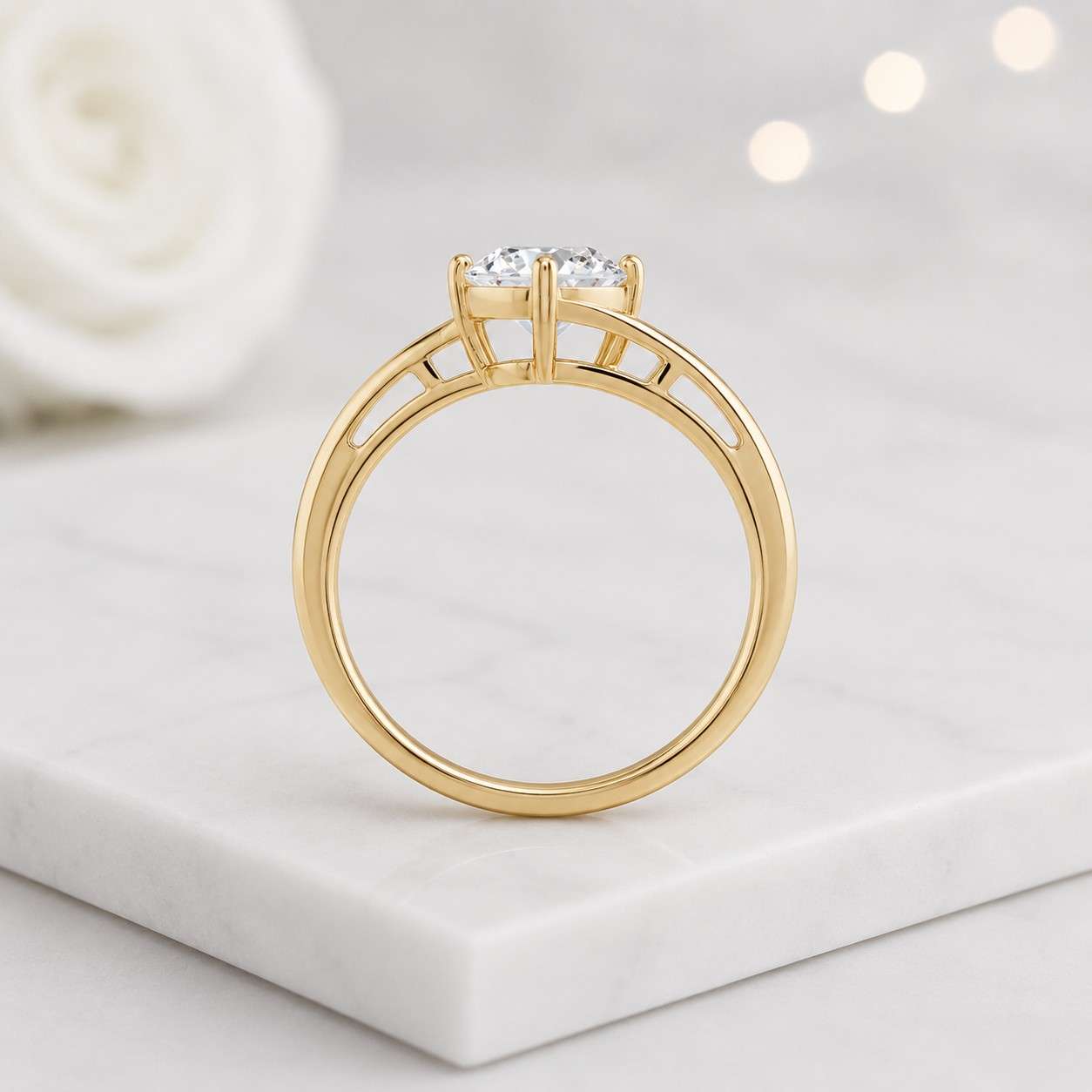 bridal ring set engagement jewelry wedding accessory anniversary jewelry birthday jewelry