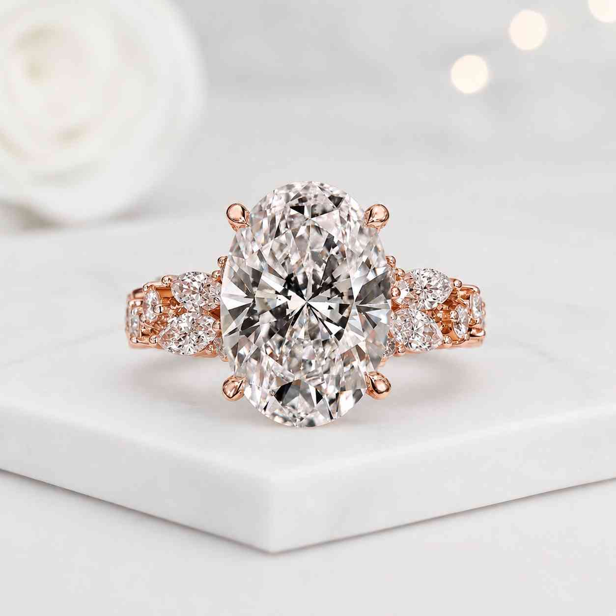 bridal set wedding band engagement jewelry bridal fashion wedding fashion proposal jewelry
