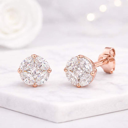 bridal shower gift earrings wedding day earrings engagement party earrings anniversary present earrings