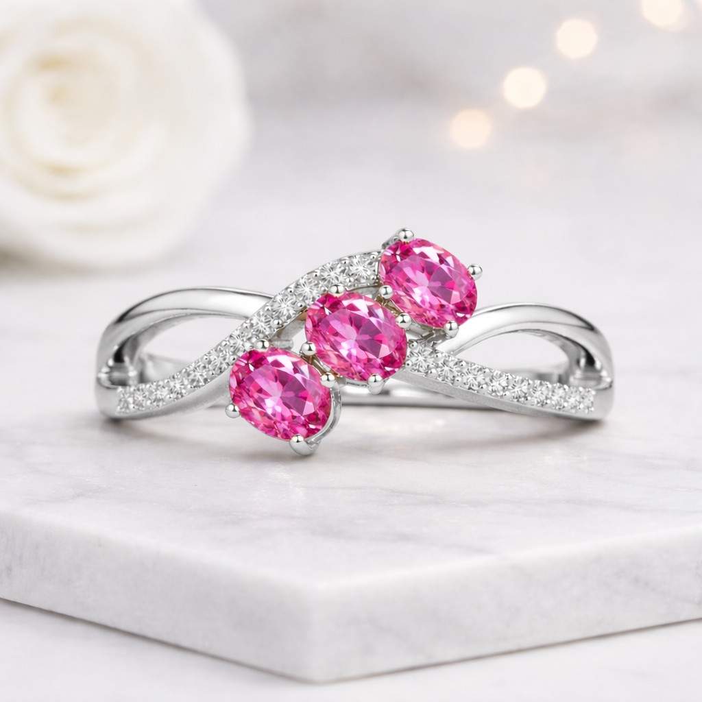 carat weight ring gemstone weight ring center stone ring multi stone ring three stone setting oval stone ring sparkle size ring fine jewelry ring bridal jewelry ring gemstone fashion ring luxury statement ring