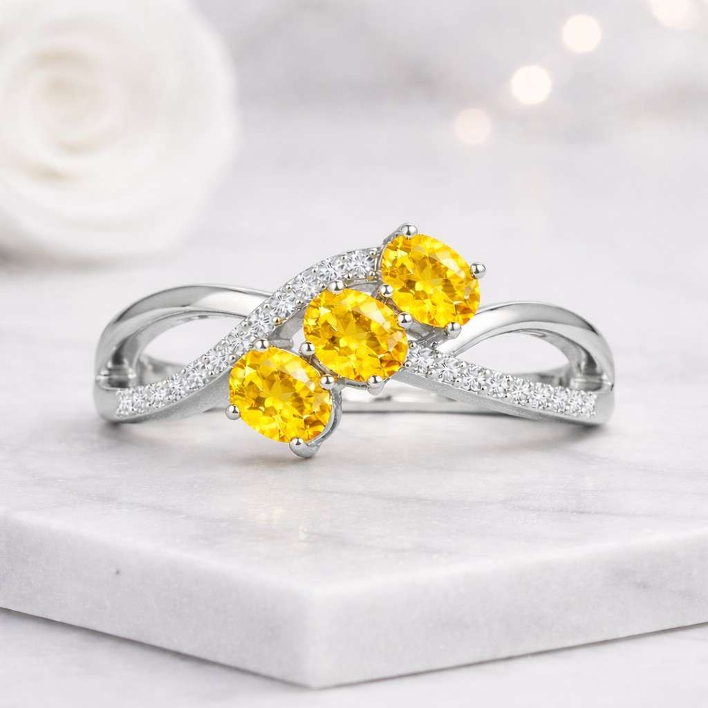 citrine ring diamond accent ring natural gemstone ring yellow crystal ring golden gemstone ring birthstone jewelry november jewelry gemstone gift colorful ring bright gemstone ring sparkling stone ring genuine gemstone ring precious gemstone ring faceted stone ring