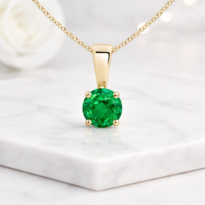 classic pendant prong setting pendant bezel look pendant polished pendant shiny pendant women pendant gift pendant everyday pendant