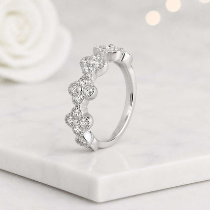classic ring modern ring simple ring minimalist ring yellow ring bright ring luxury ring trendy ring feminine ring unique ring floral wedding band