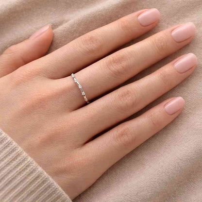 contour wedding band curved wedding band diamond wedding band nesting wedding band stackable wedding band