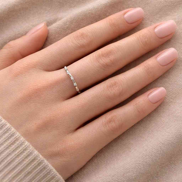 contour wedding band curved wedding band diamond wedding band nesting wedding band stackable wedding band