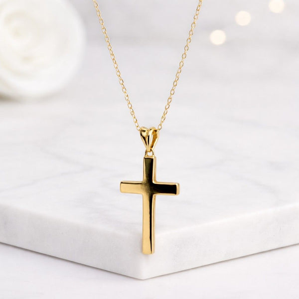 cross necklace cross pendant gold cross necklace christian necklace faith necklace religious necklace jesus necklace prayer necklace church jewelry cross charm pendant necklace women necklace