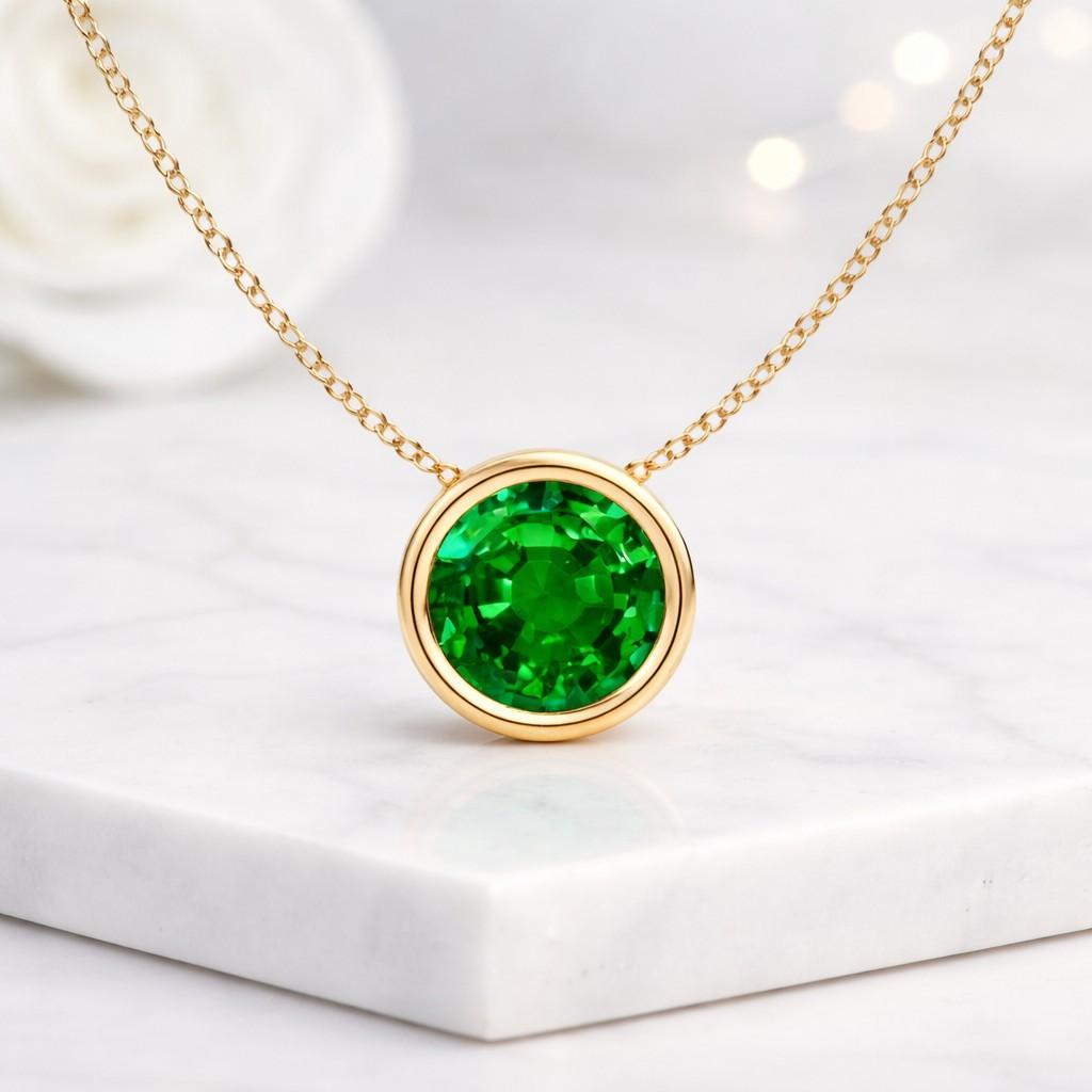 ct necklace 3 ct necklace 5 ct necklace large stone necklace bold gemstone necklace statement necklace oversized pendant necklace