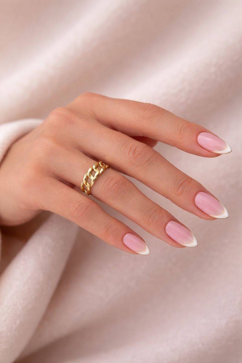 cuban link ring oversized ring chunky band ring heavy ring chain style ring link band ring curb link ring biker ring street style ring fashion accessory gold jewelry statement jewelry bold accessory modern jewelry