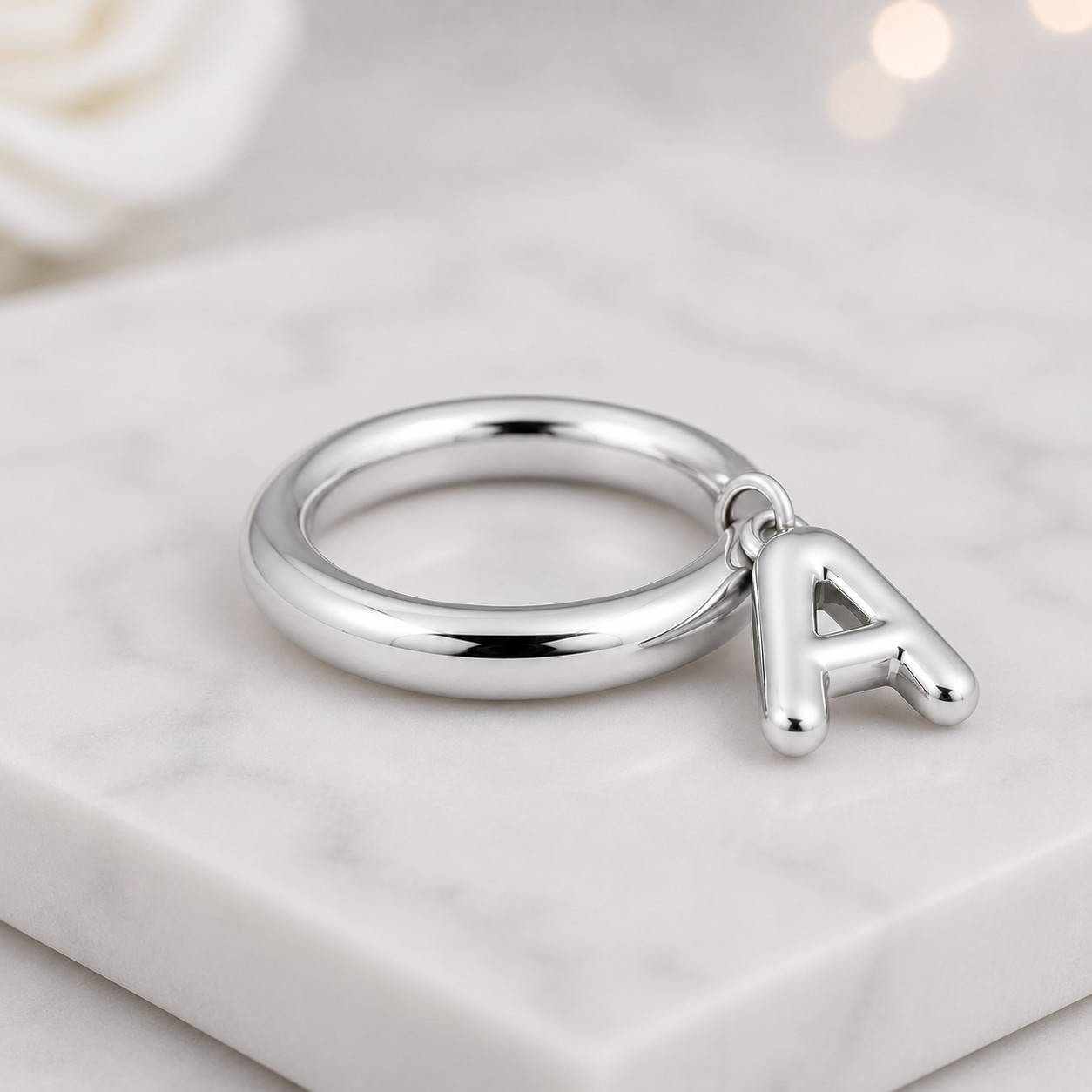 custom initial ring name initial ring alphabet jewelry personalized jewelry letter jewelry charm jewelry gold band ring smooth gold ring open band ring fashion jewelry daily wear ring casual ring fine jewelry handmade ring gift for women teen ring