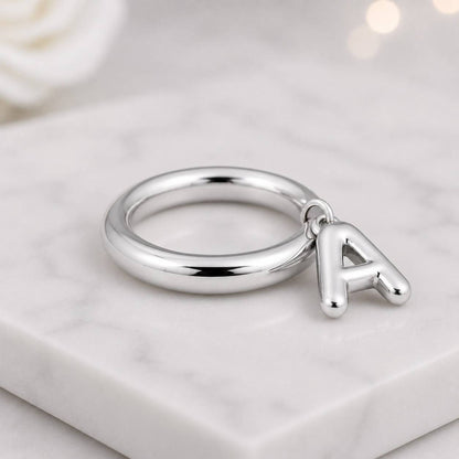 custom initial ring name initial ring alphabet jewelry personalized jewelry letter jewelry charm jewelry gold band ring smooth gold ring open band ring fashion jewelry daily wear ring casual ring fine jewelry handmade ring gift for women teen ring