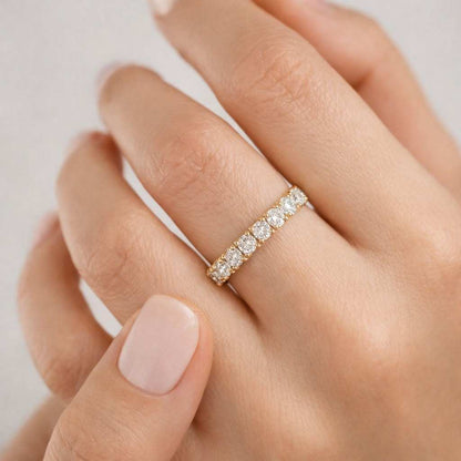 dainty band minimalist ring feminine ring luxury band statement band comfort fit ring handcrafted ring artisan jewelry gift ring