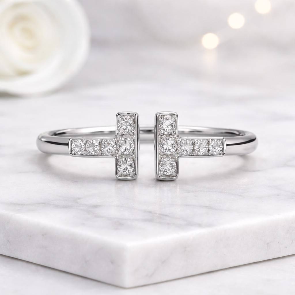 diamond band ring moissanite band ring lab diamond band cubic zirconia ring gemstone band ring sparkling ring