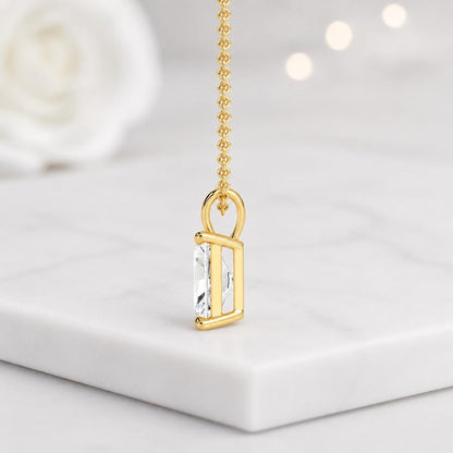 diamond charm necklace moissanite charm necklace lab grown diamond necklace cz pendant necklace