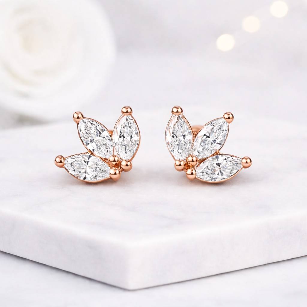 diamond earrings moissanite earrings lab diamond earrings cubic zirconia earrings cz earrings crystal stone earrings simulated diamond earrings