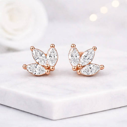 diamond earrings moissanite earrings lab diamond earrings cubic zirconia earrings cz earrings crystal stone earrings simulated diamond earrings