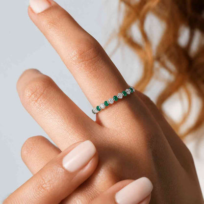 diamond emerald ring moissanite emerald ring lab diamond ring cubic zirconia ring diamond eternity ring
