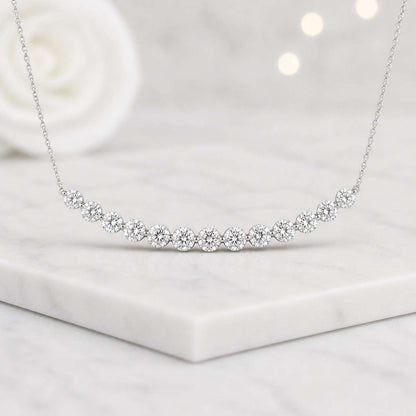 diamond necklace moissanite necklace lab diamond necklace cubic zirconia necklace natural diamond necklace