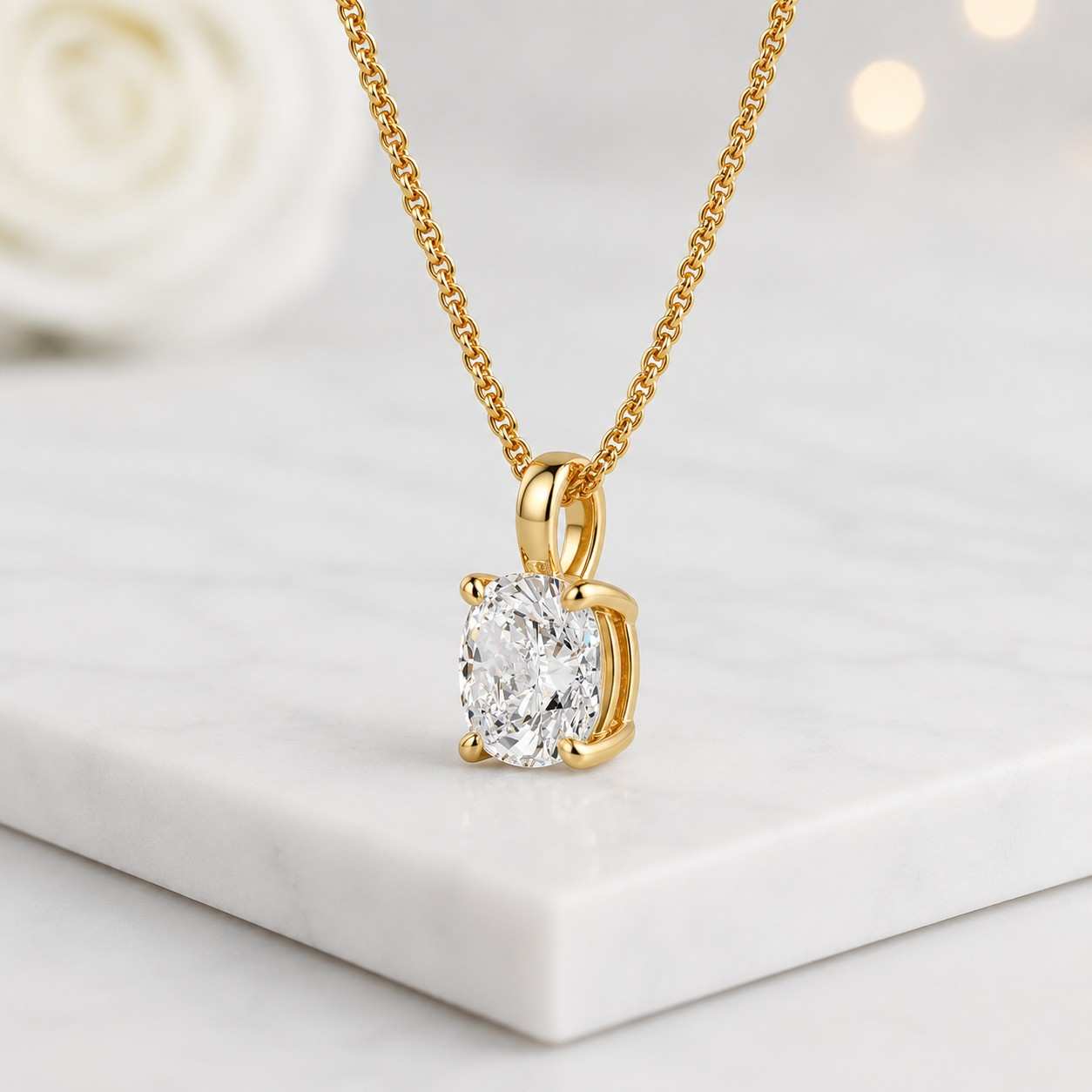 diamond pendant moissanite pendant lab diamond pendant cubic zirconia pendant natural diamond pendant simulated diamond pendant