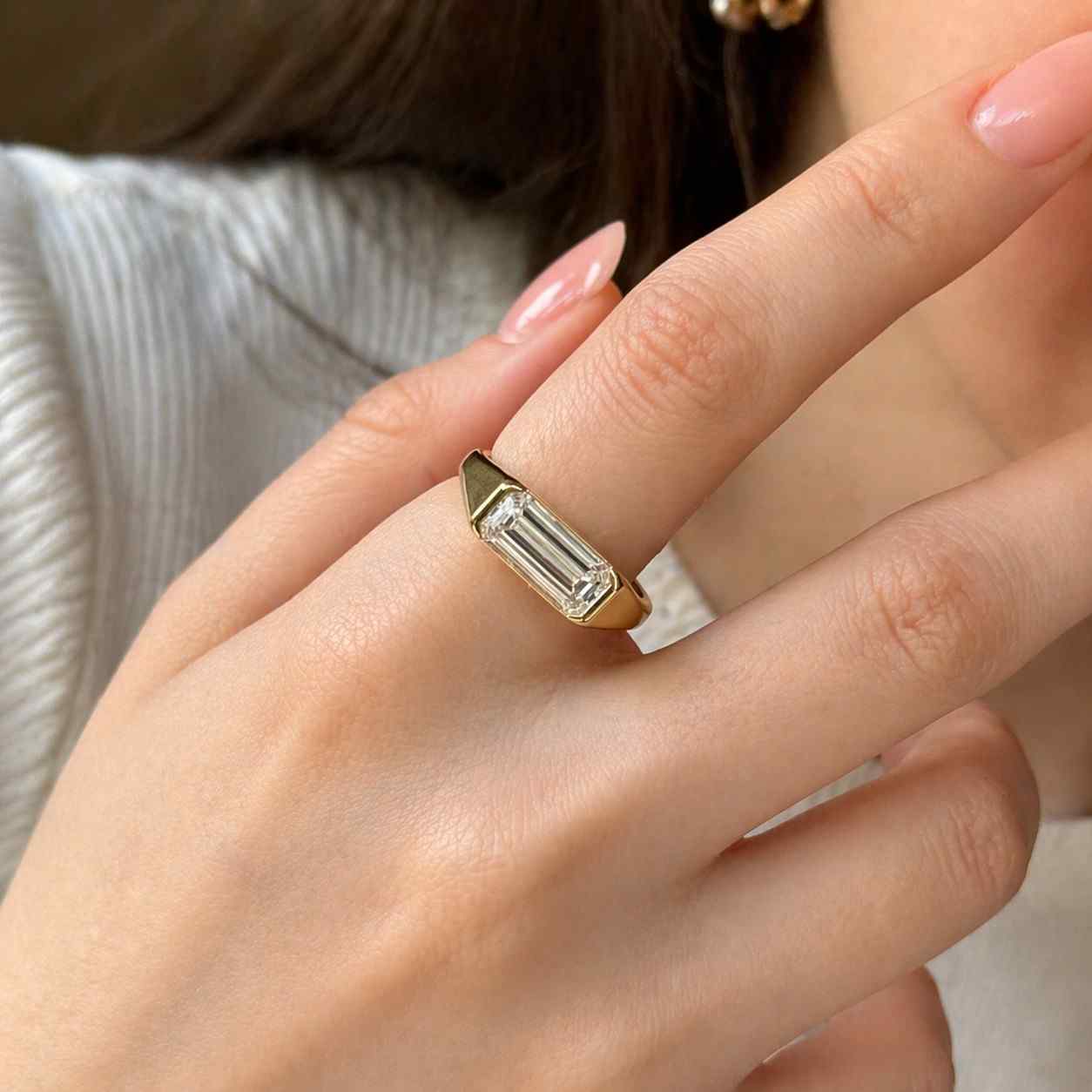 diamond ring moissanite ring lab diamond cubic zirconia cz ring gemstone ring clear stone ring crystal ring bridal gemstone engagement gemstone wedding gemstone