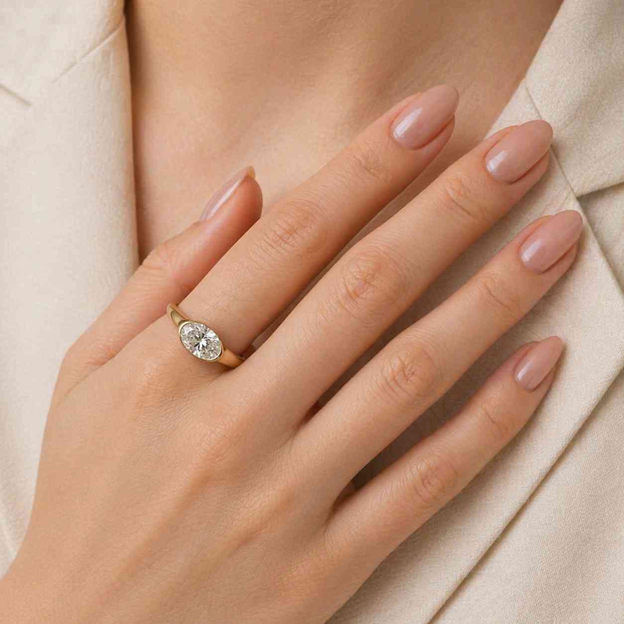 diamond ring moissanite ring lab diamond ring cubic zirconia cz ring simulated diamond natural diamond oval diamond oval moissanite lab grown diamond