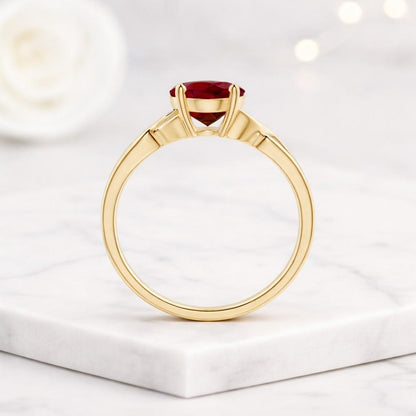 diamond ruby ring moissanite ruby ring lab diamond ring cubic zirconia ring diamond accent ring gemstone diamond ring moissanite jewelry cz jewelry ring sparkle ring luxury gemstone ring