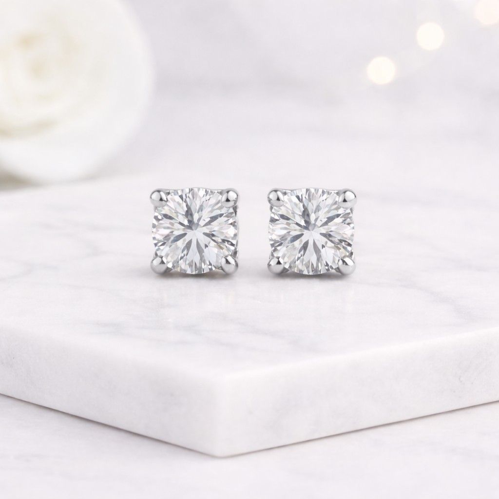 emerald solitaire earrings radiant solitaire earrings asscher solitaire earrings heart solitaire earrings square shape earrings