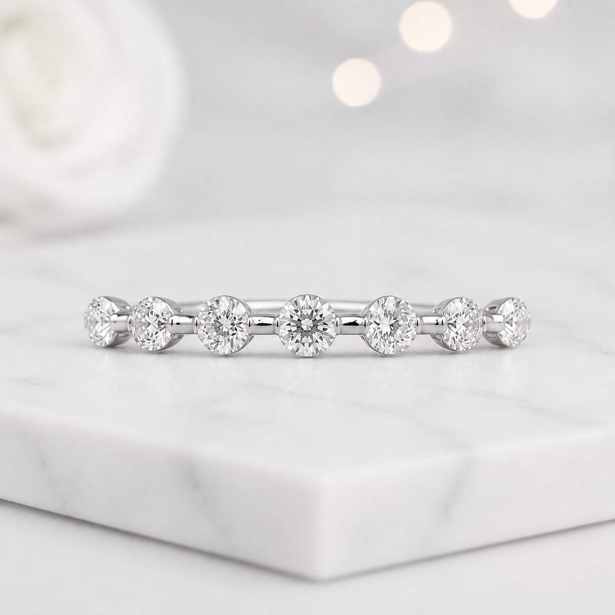 engagement ring band engagement wedding band bridal shower gift wedding ring band anniversary gift ring