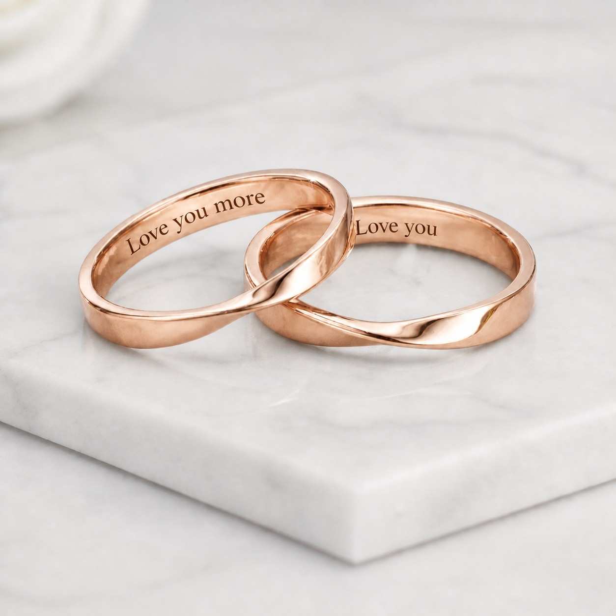 eternity ring wedding ring set matching band duo ring pair ring couple band slim ring narrow band classic band