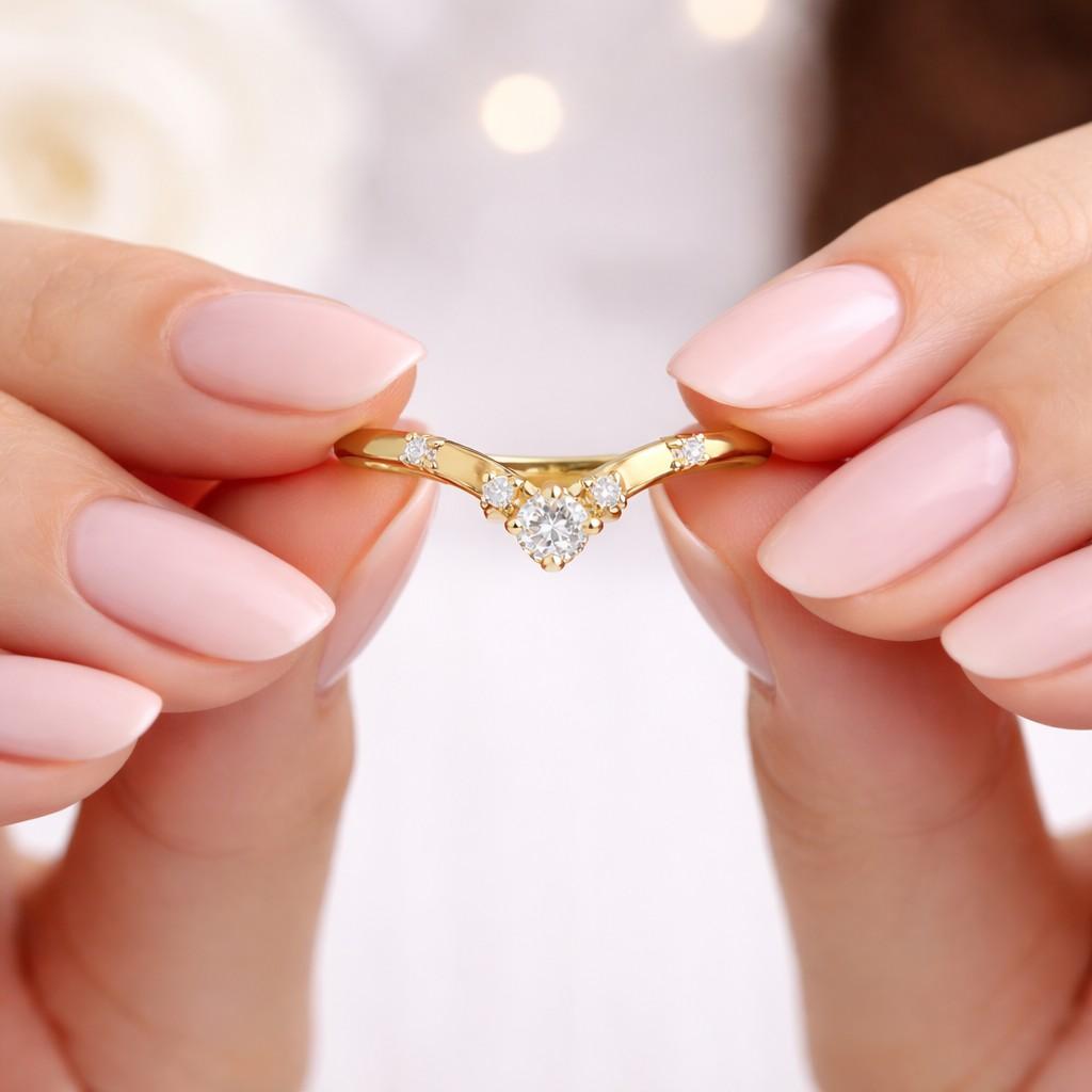 ethical diamond ring sustainable diamond ring conflict free diamond forever ring gemstone ring stone cluster ring