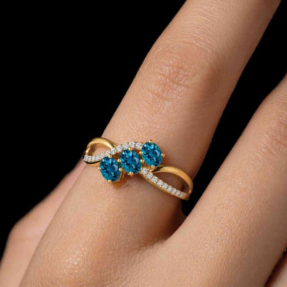 fashion ring elegant ring unique ring handmade ring fine jewelry bridal ring stackable ring dainty ring modern ring oval stone ring bright blue ring crystal ring anniversary ring