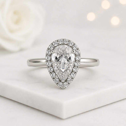 gemstone gift ring diamond look ring diamond alternative ring ethical gemstone ring conflict free ring bright gemstone ring colorless gemstone ring premium sparkle ring