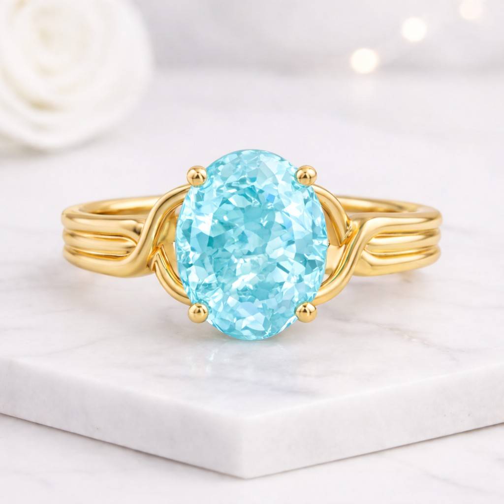gemstone jewelry oval stone ring blue ring gift ring fashion ring stacking ring luxury ring artisan ring polished ring bright gemstone ring classic ring