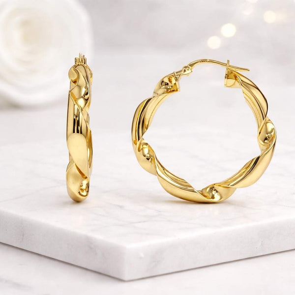 gold hoop earrings twisted hoop earrings chunky hoop earrings statement hoop earrings womens hoop earrings