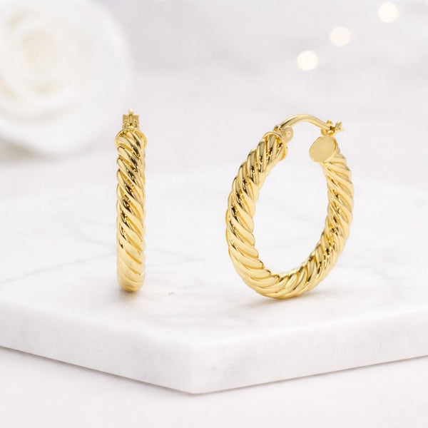 gold hoop earrings twisted hoop earrings rope hoop earrings chunky hoop earrings small hoop earrings medium hoop earrings classic hoops textured hoops spiral hoops