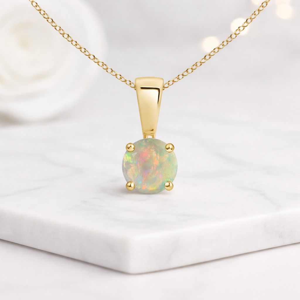 gold jewelry gemstone pendant everyday necklace women necklace fine jewelry delicate necklace