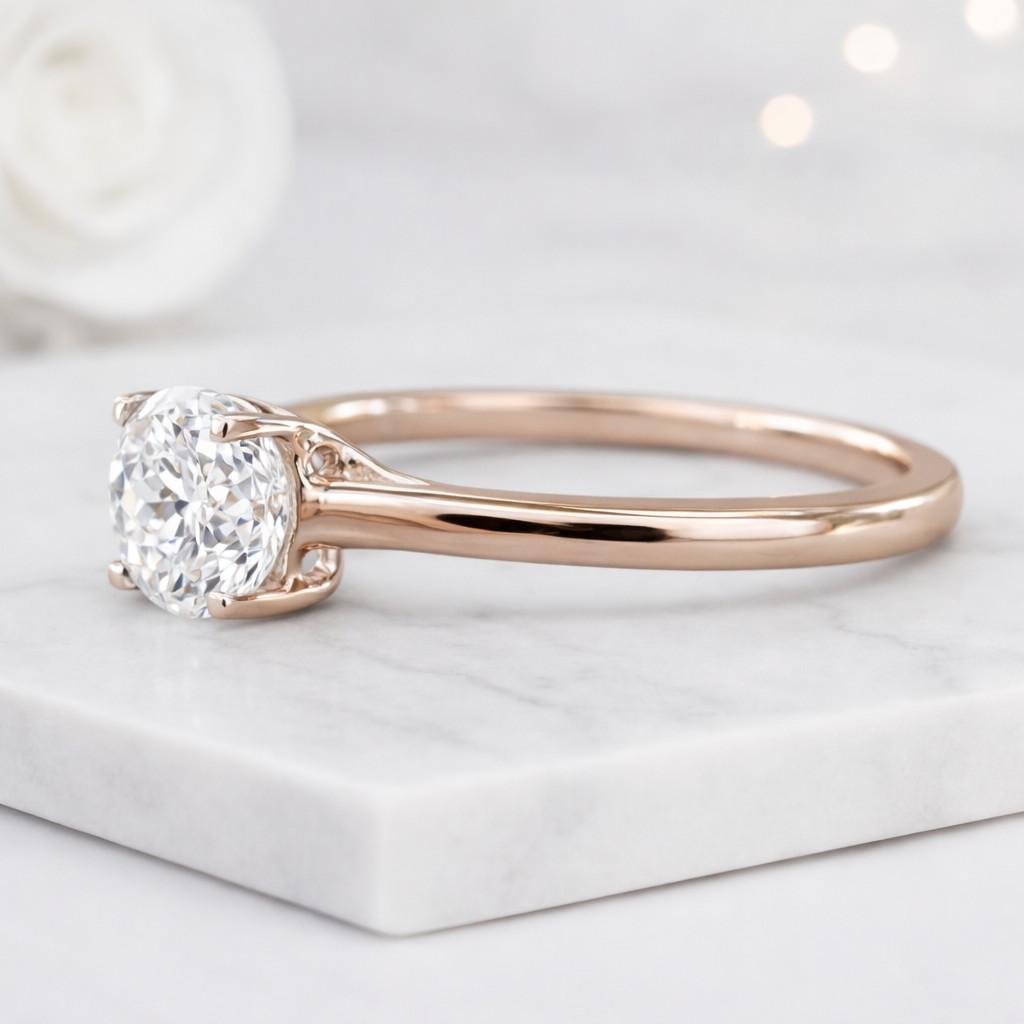 gold solitaire ring white gold solitaire rose gold solitaire yellow gold solitaire platinum solitaire silver solitaire 10k solitaire