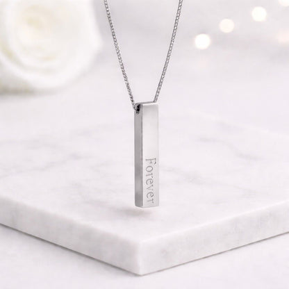 gold vermeil necklace brushed gold necklace satin finish necklace mirror polish necklace stainless steel necklace
