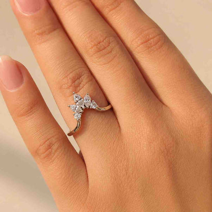 graceful ring lightweight ring comfort fit ring everyday ring gift ring designer ring premium ring stylish ring modern jewelry dainty jewelry