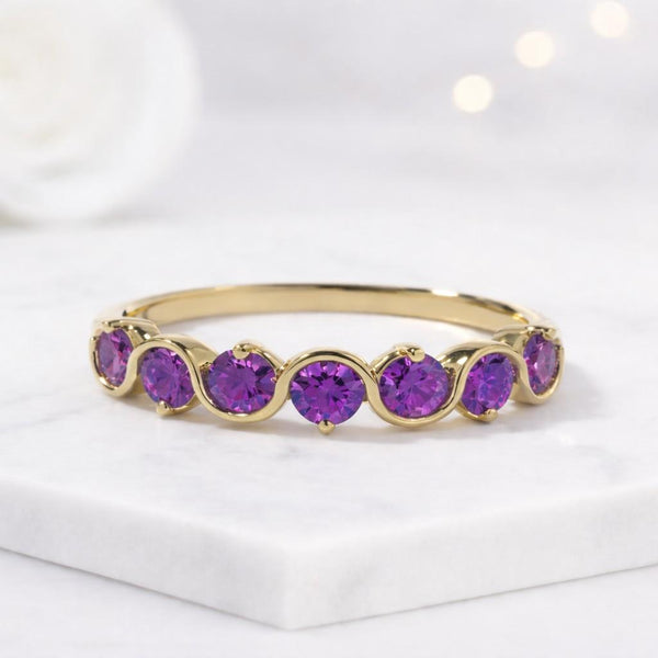 green stone band emerald band gold band wedding band anniversary band stackable band contour band curved band slim band thin band gemstone band ladies band bridal band daily ring simple ring luxury ring fine ring designer ring artisan ring