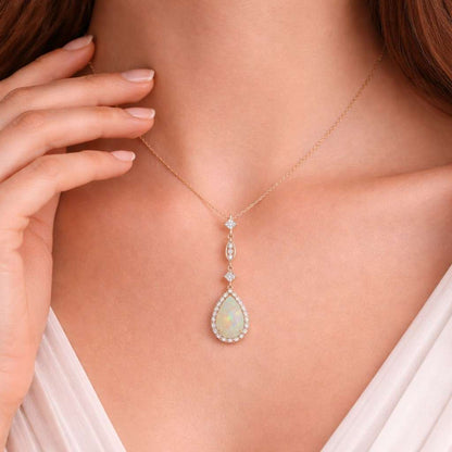 half carat necklace one carat necklace two carat necklace three carat necklace five carat necklace petite opal pendant