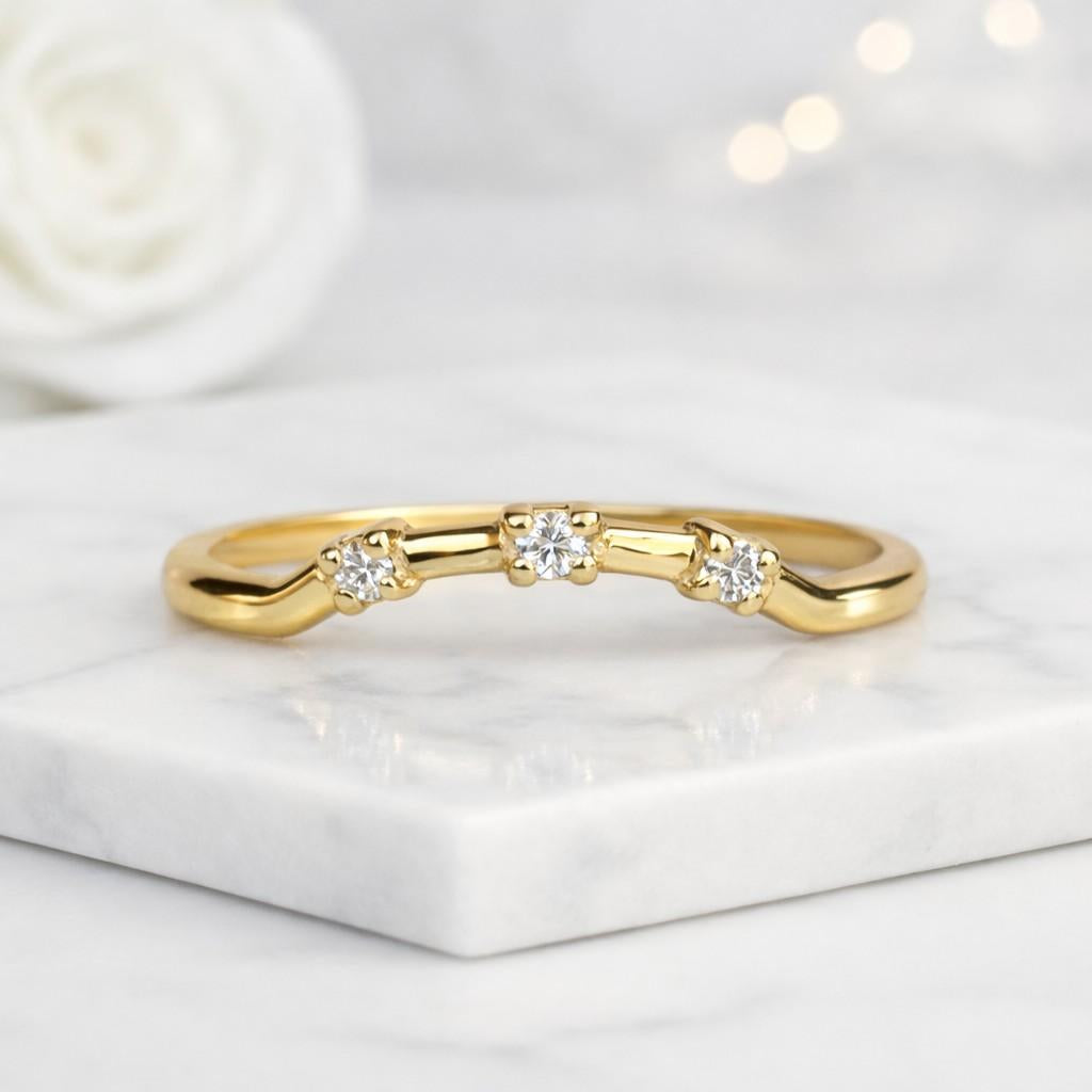 half carat ring one carat ring two carat ring three carat ring five carat ring micro diamond ring mini stone ring