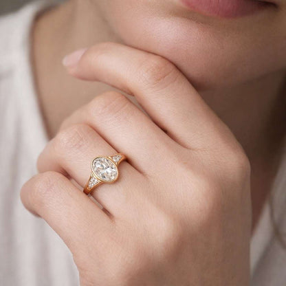 half carat ring one carat ring two carat ring three carat ring five carat ring substantial ring eye catching ring