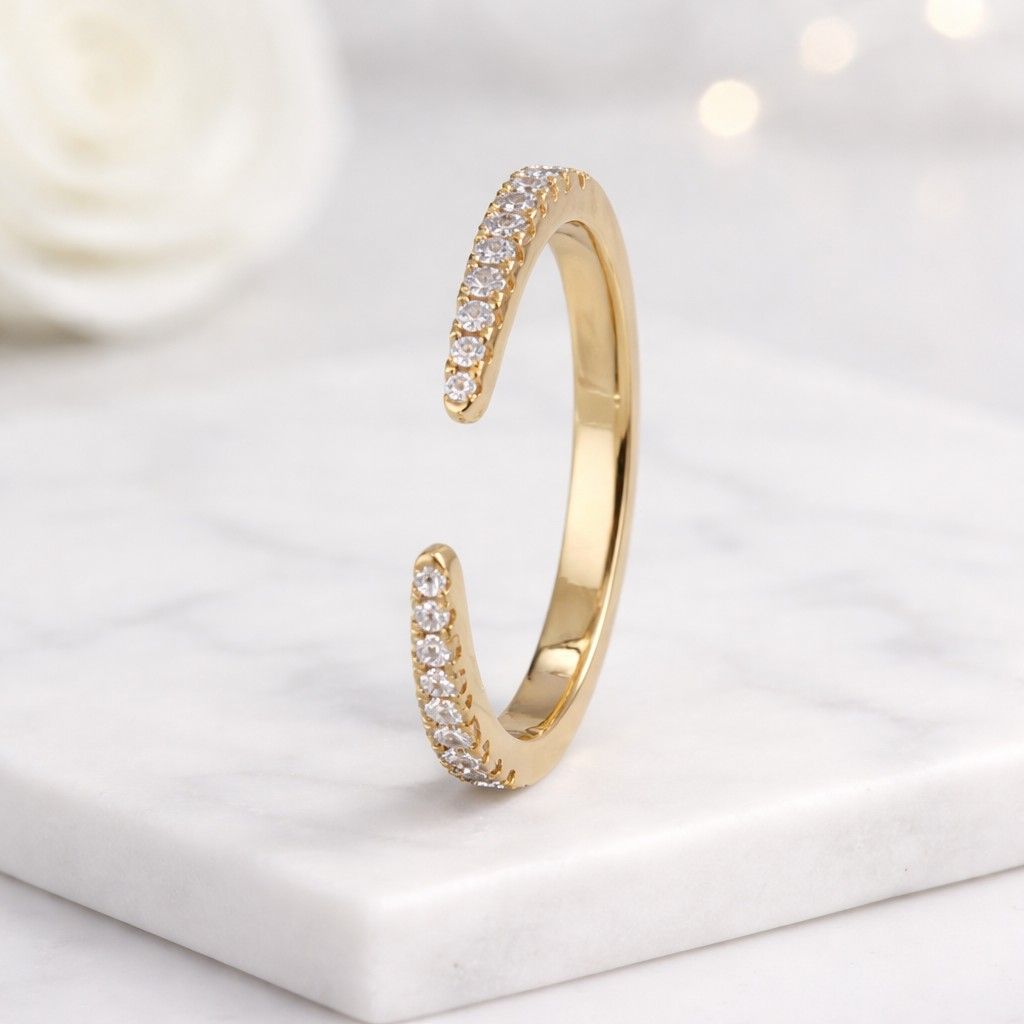 half ct band one ct band two ct band three ct band five ct band micro pave ring small sparkle ring medium sparkle ring