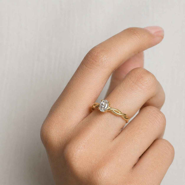 handmade ring unique ring shiny ring polished ring stackable ring fashion ring everyday ring engagement band classic ring modern ring yellow ring gemstone ring