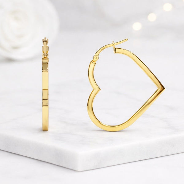 heart hoop earrings gold heart earrings heart earrings hoop earrings geometric earrings open heart earrings womens earrings dainty earrings minimalist earrings